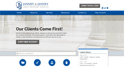 Desktop Screenshot of janneyandjanney.com